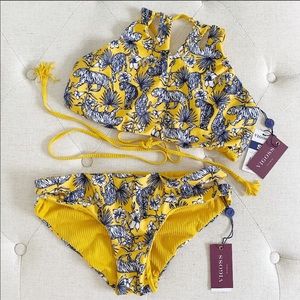 Vigoss Tiger Bikini Set New with tags Small